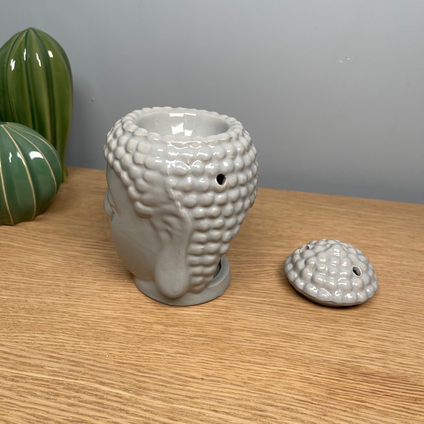 Grey Buddha Oil Burner
