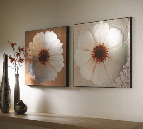 Anemone Gold Wall Art Print