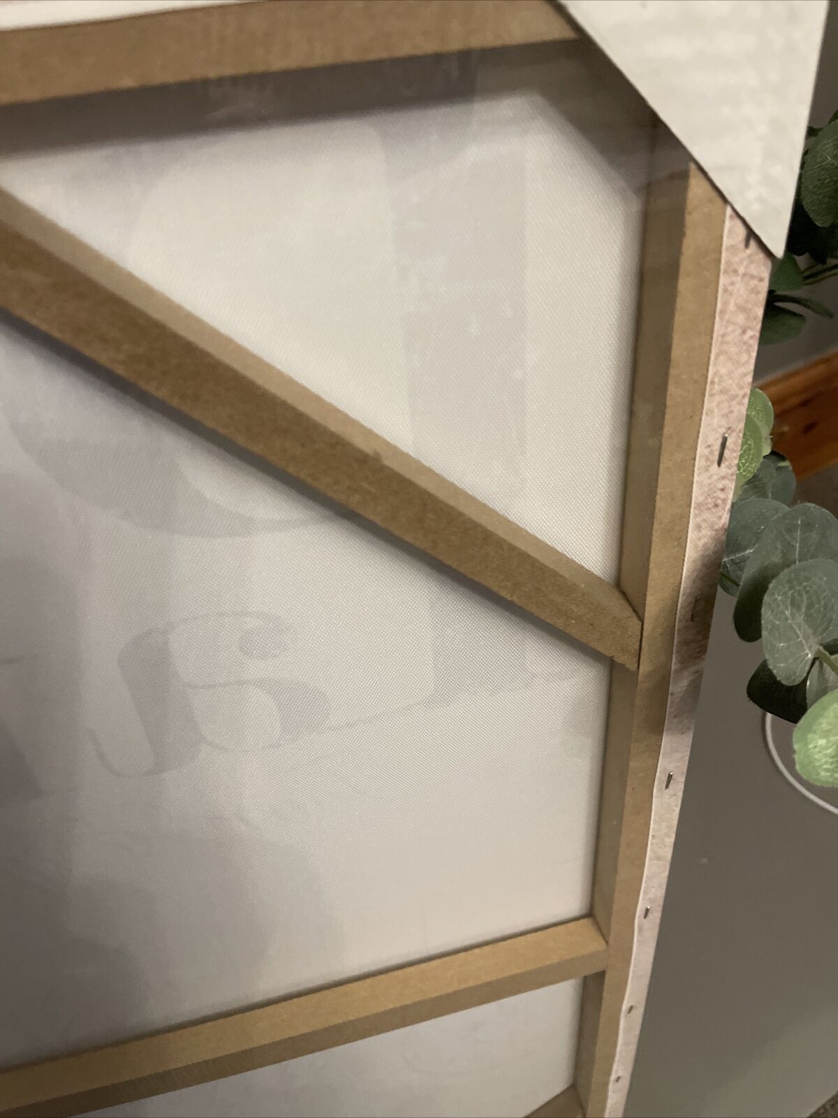 Paris Eiffel Tower Postcard Printed Canvas Wall art Picture 60 X 80 RRP £39.99