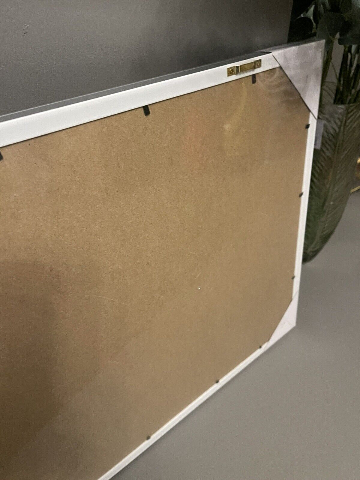 Botanical Layered Floral Glass Framed Hanging Wall Art Print Home Decor RRP £40