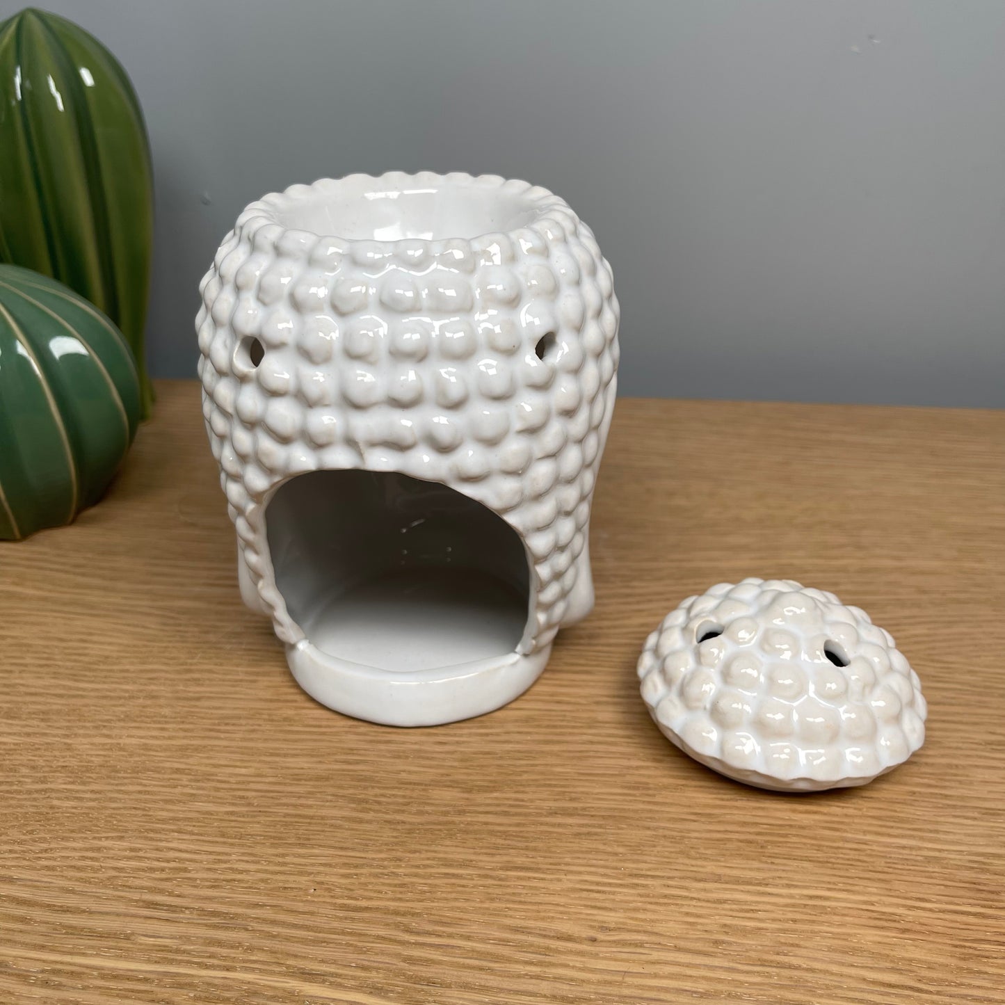 White Buddha Oil Burner