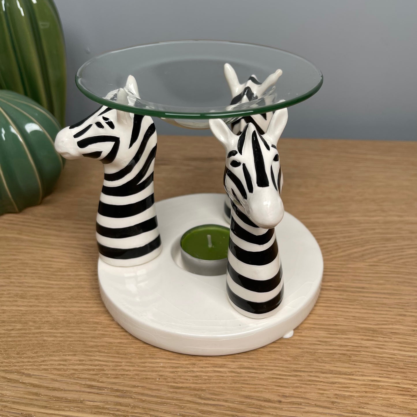 Zebra Oil Burner