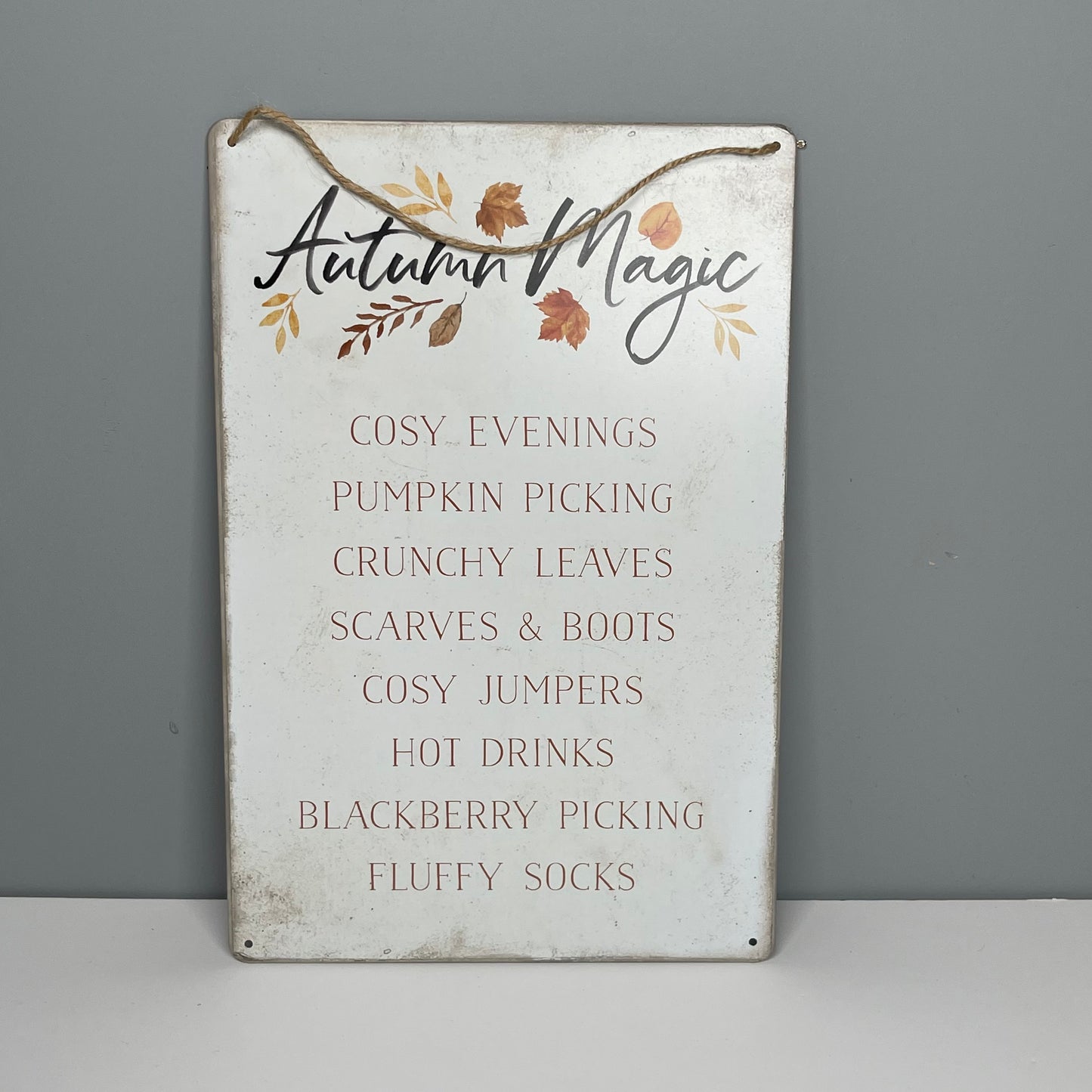Autumn Magic - Metal Sign