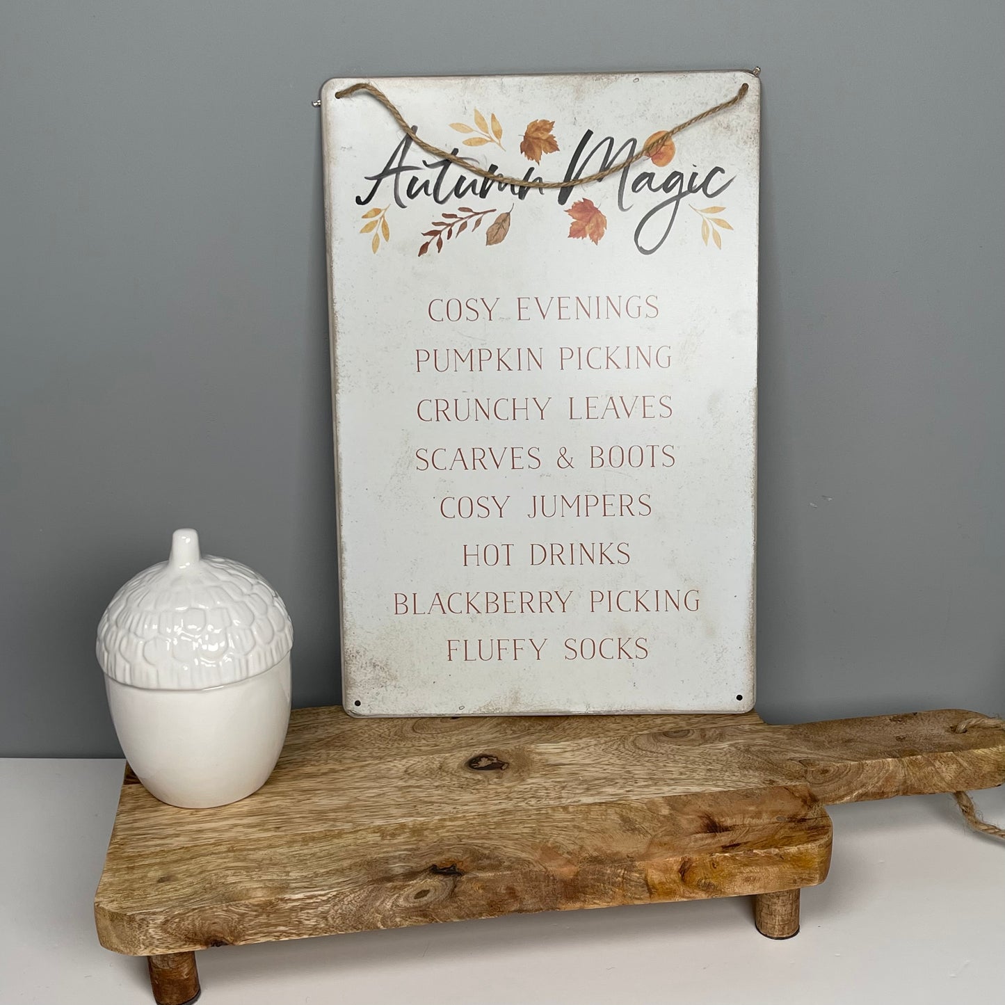 Autumn Magic - Metal Sign