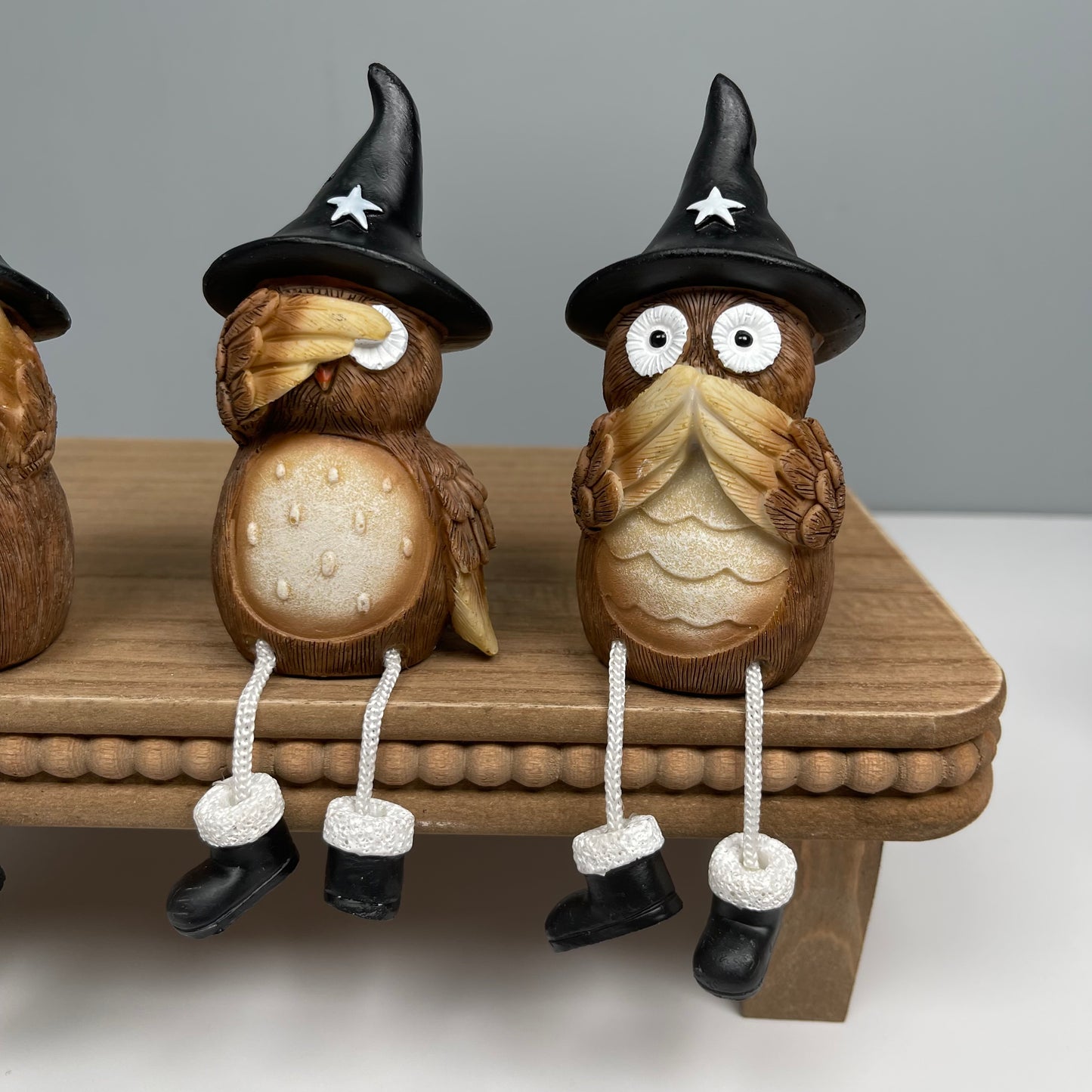 Mini Witch Owls - Set of 3