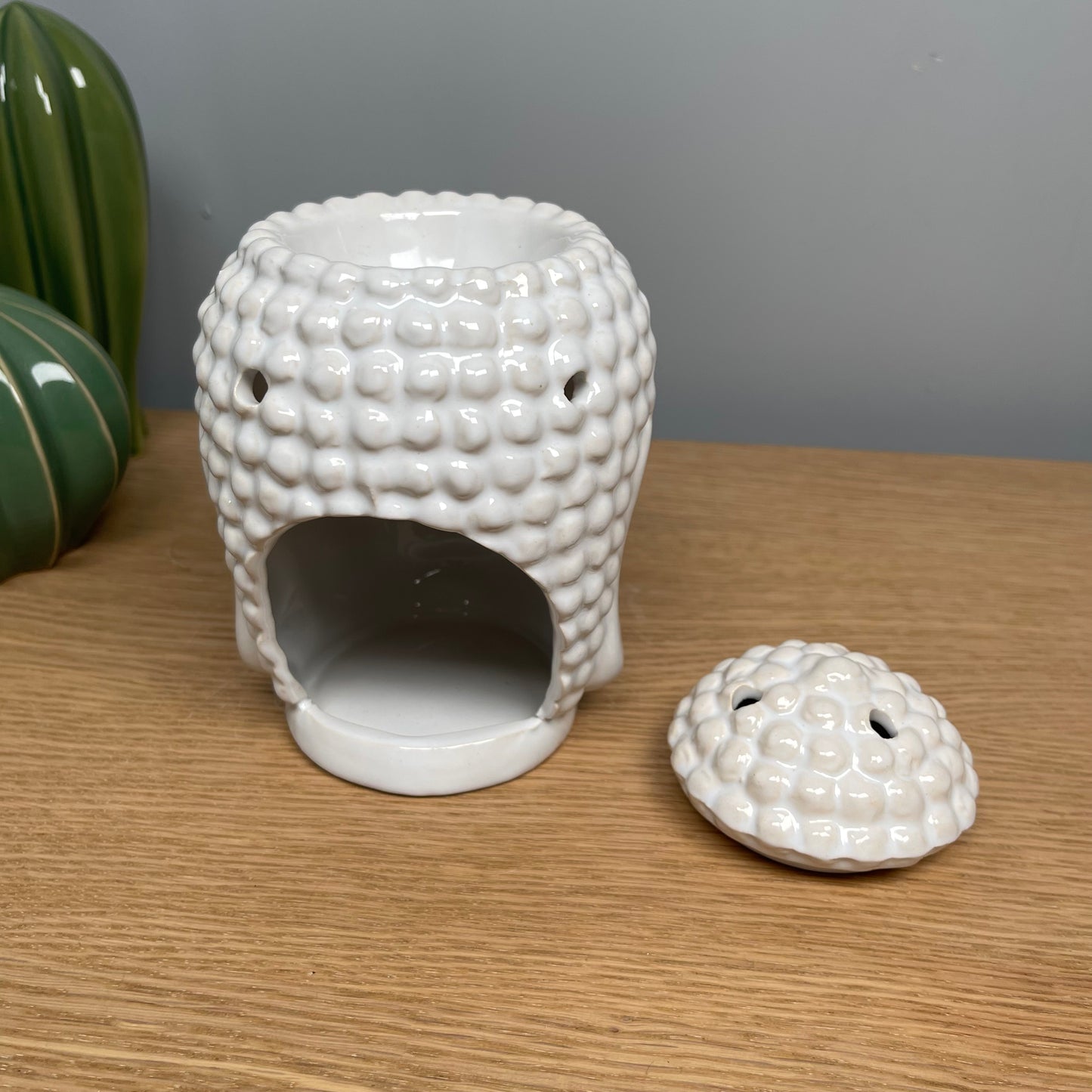 White Buddha Oil Burner