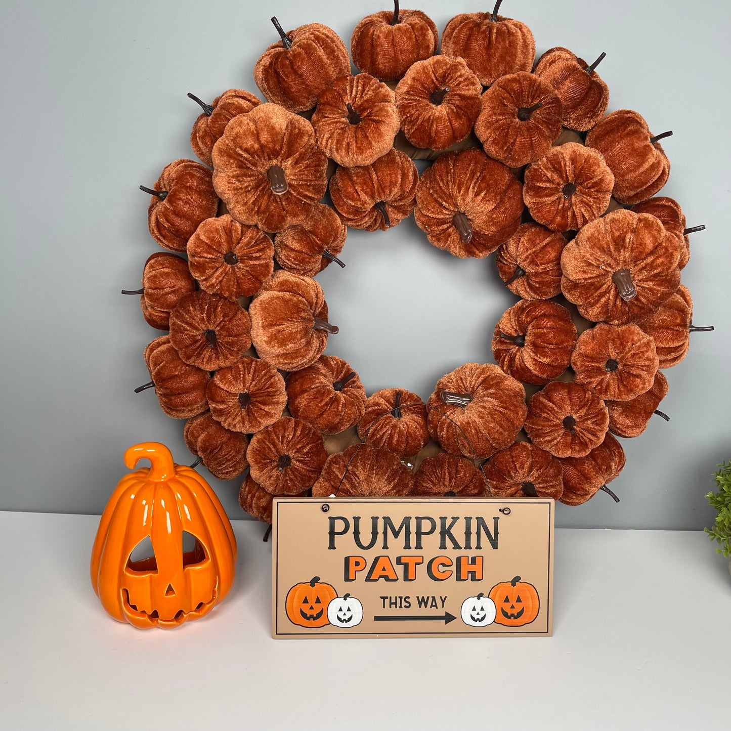 Pumpkin Patch Wooden Sign