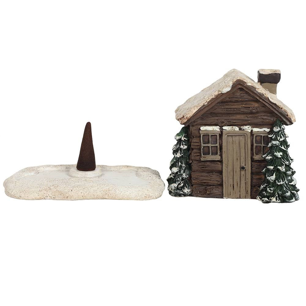 Log Cabin Cone Incense Burner