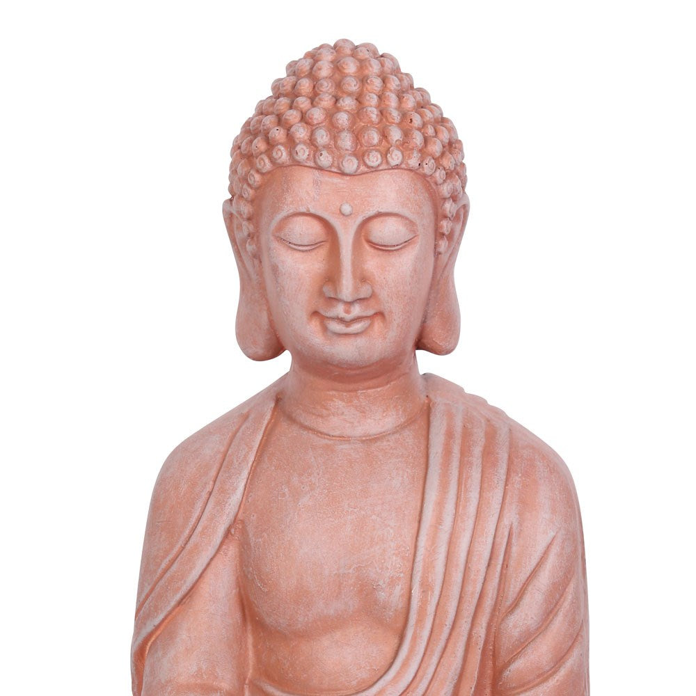 Large Terracotta Buddha - Indoor or Garden Ornament