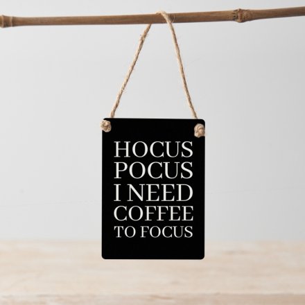 Hocus Pocus Metal Sign