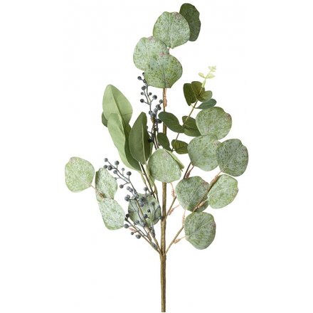 Eucalyptus & Berry Stem - 65 cm