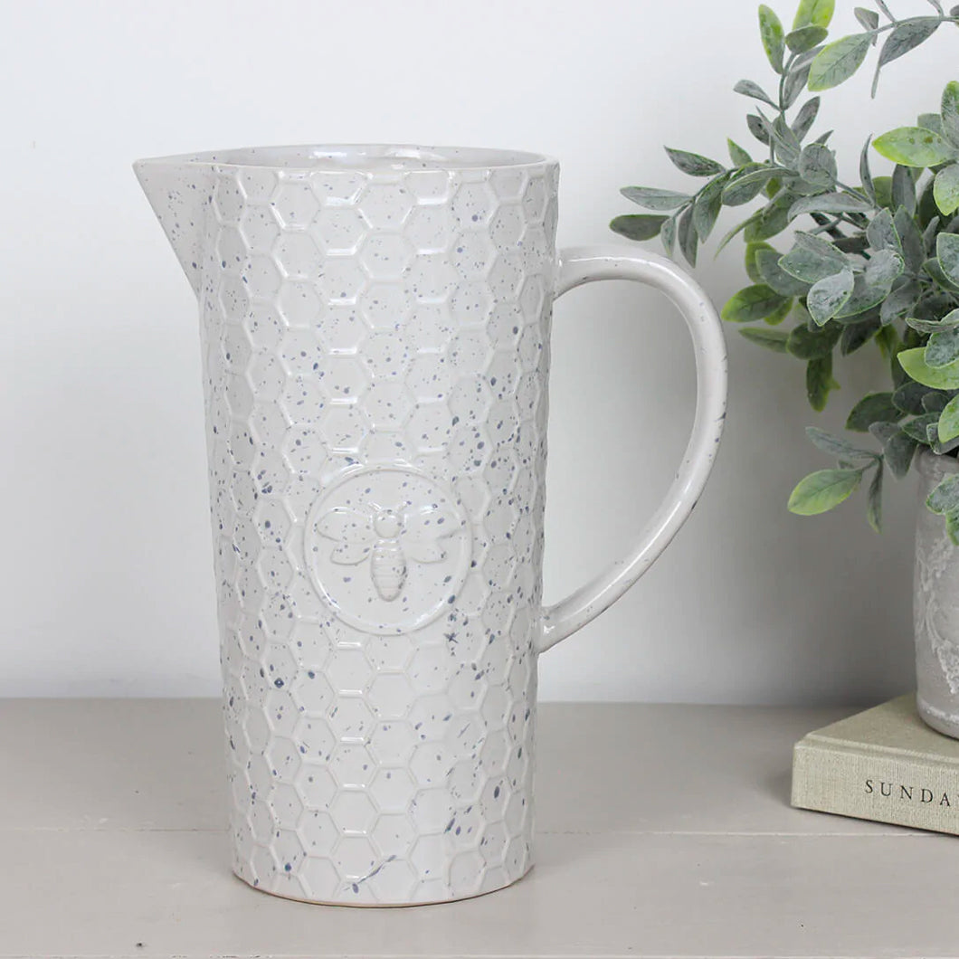 Embossed Bee Jug