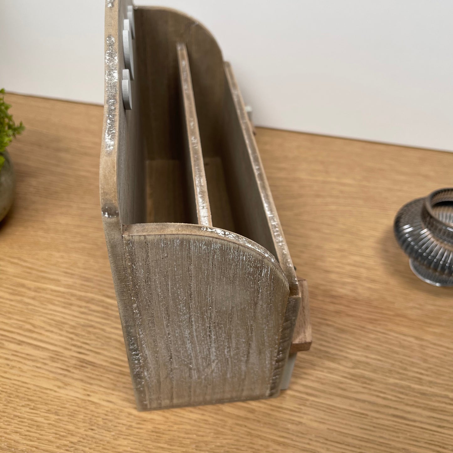 Wooden Vintage Letter Tray