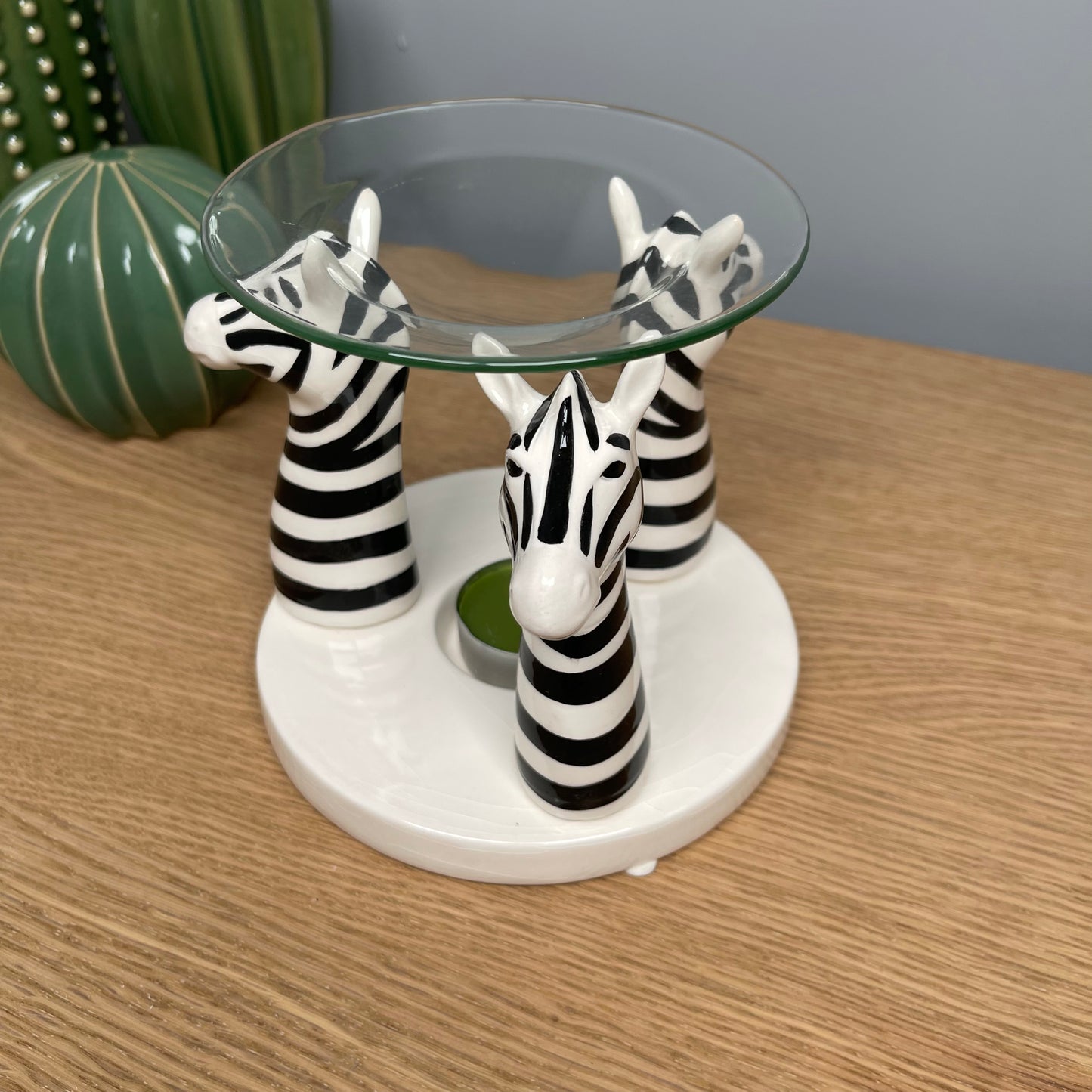 Zebra Oil Burner