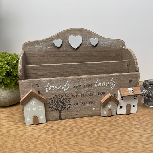 Wooden Vintage Letter Tray