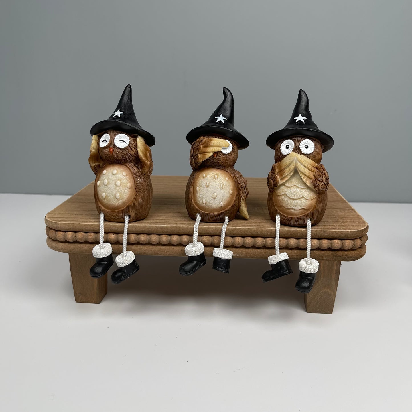 Mini Witch Owls - Set of 3