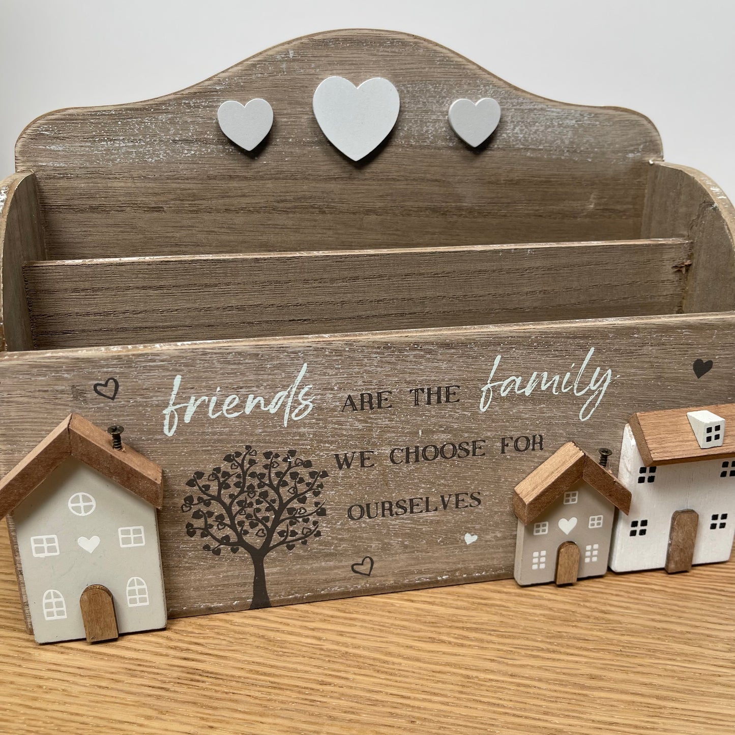 Wooden Vintage Letter Tray