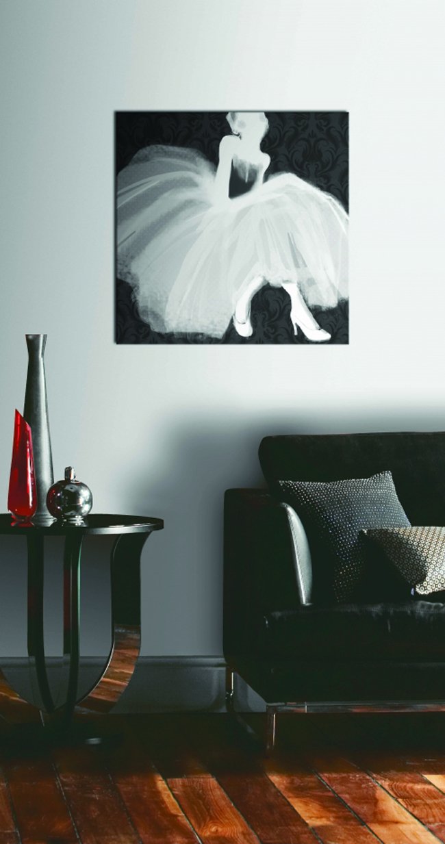 Arthouse B & W Marilyn Printed Canvas Wall Art