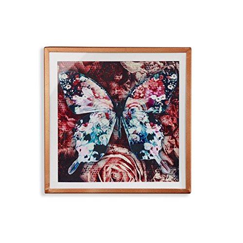 Noctural Butterfly Filled Frame Print 30 x30cm