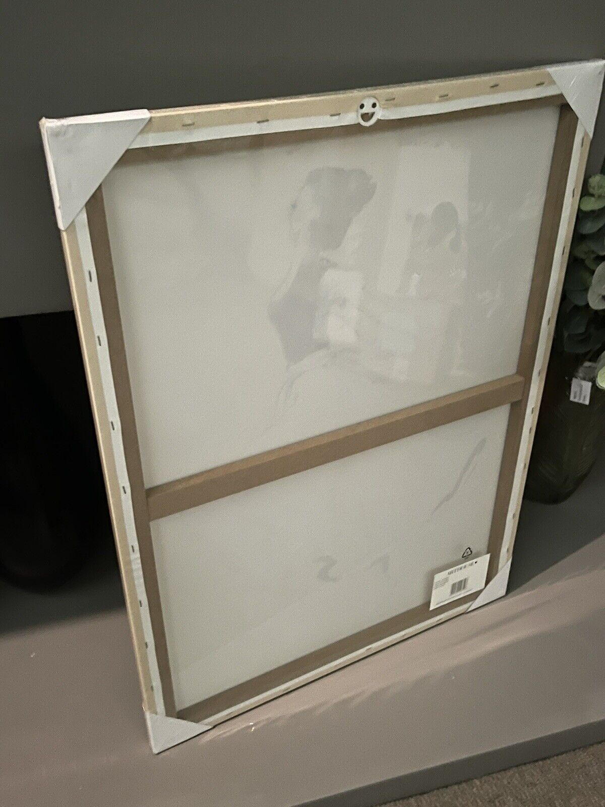 Ballet Dancing Minimalistic Lady Printed Canvas Wall Art Decor Large 60 x 80 cm