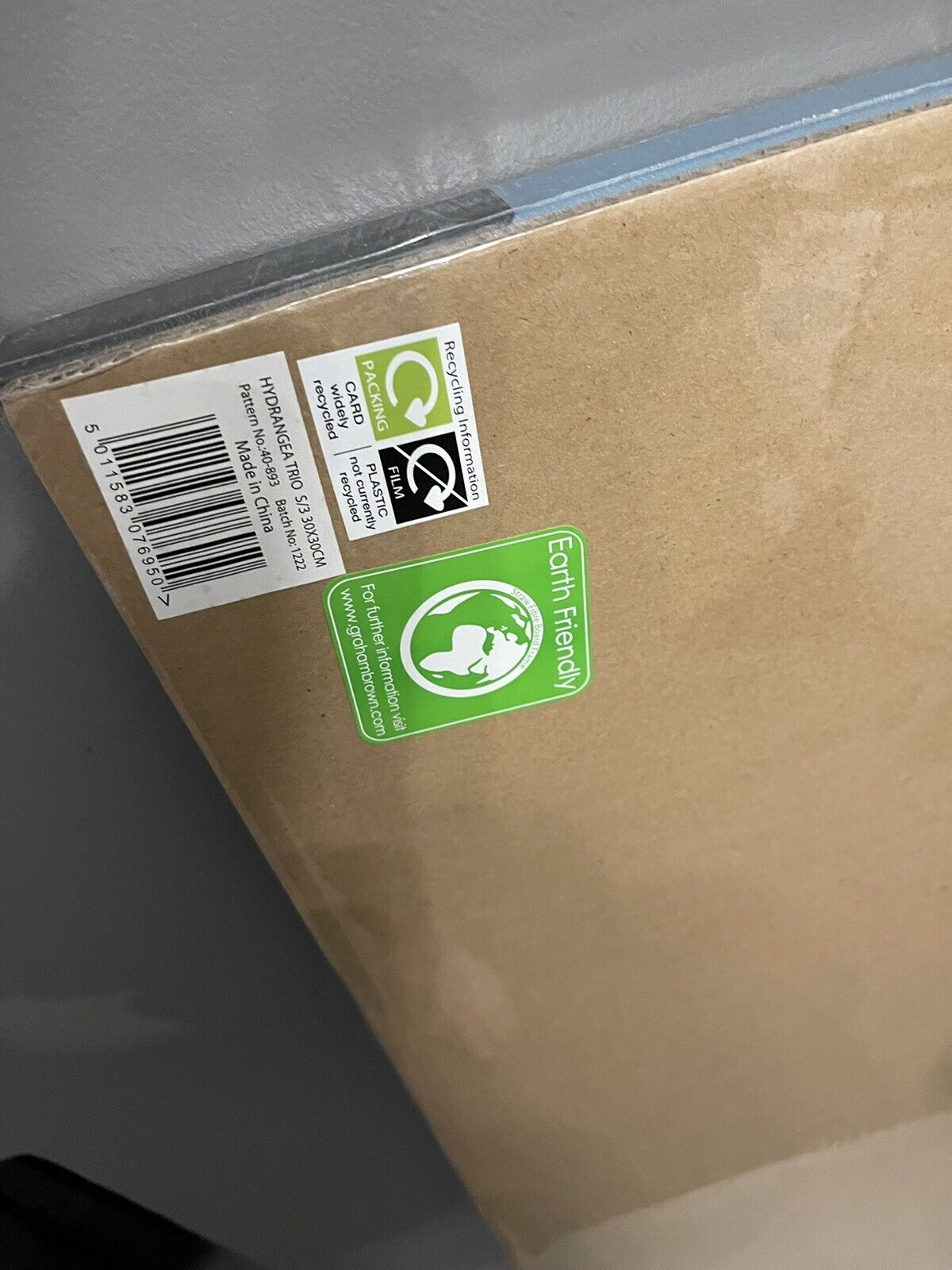 Set of 3 Teal & Cream Flower Printed Wall Art Canvas Pictures RRP £45