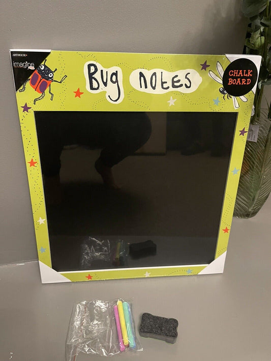 Bugs ChalkBoard  Boys Girls Bedroom  Playroom Nursery  Wall Art Decor