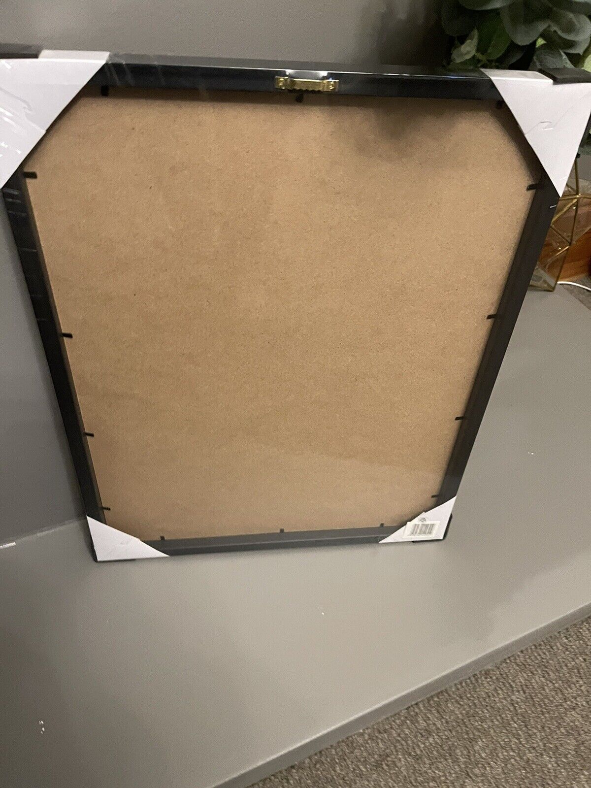 Ampersand Black & White Framed Wall Art Print Home Decor Size 50 x 40 cm RRP £25