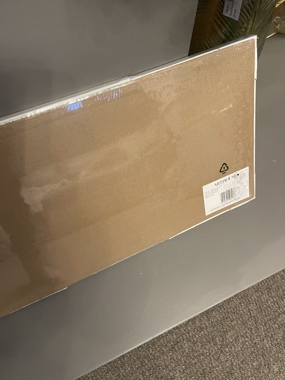 Robots Boys  Set of Three Canvas Kids Bedroom Printed Canvas Wall Decor