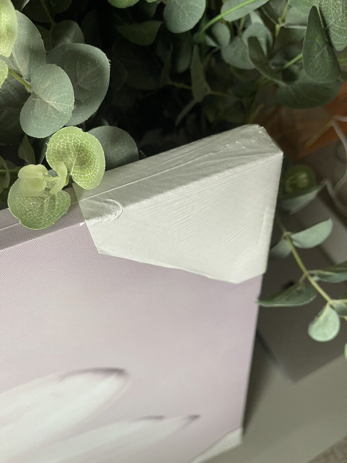 Dusky Pink Large Flower Canvas Wall Art Hanging Picture 60 X 90 RRP £49