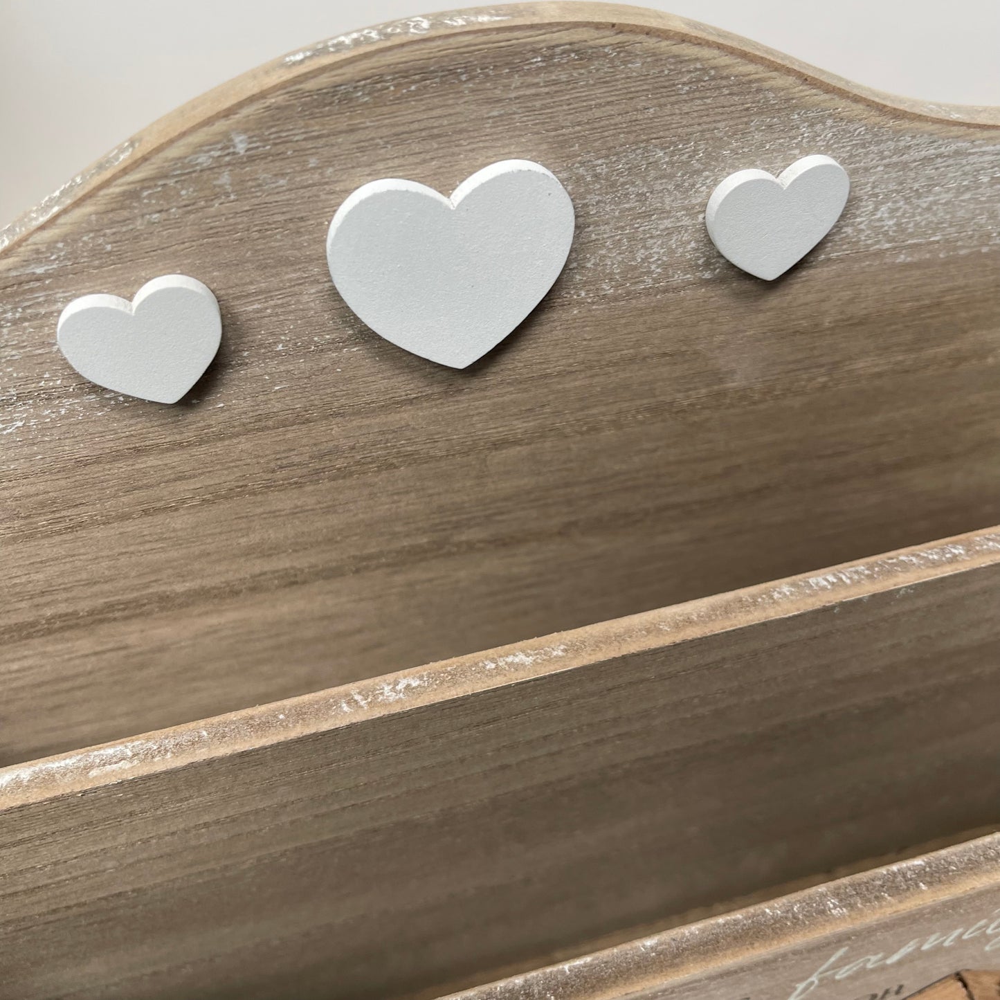 Wooden Vintage Letter Tray