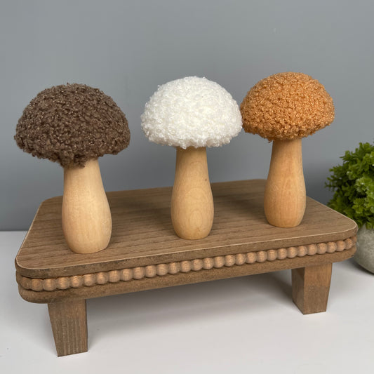 Sherpa Toadstool - Set of 3