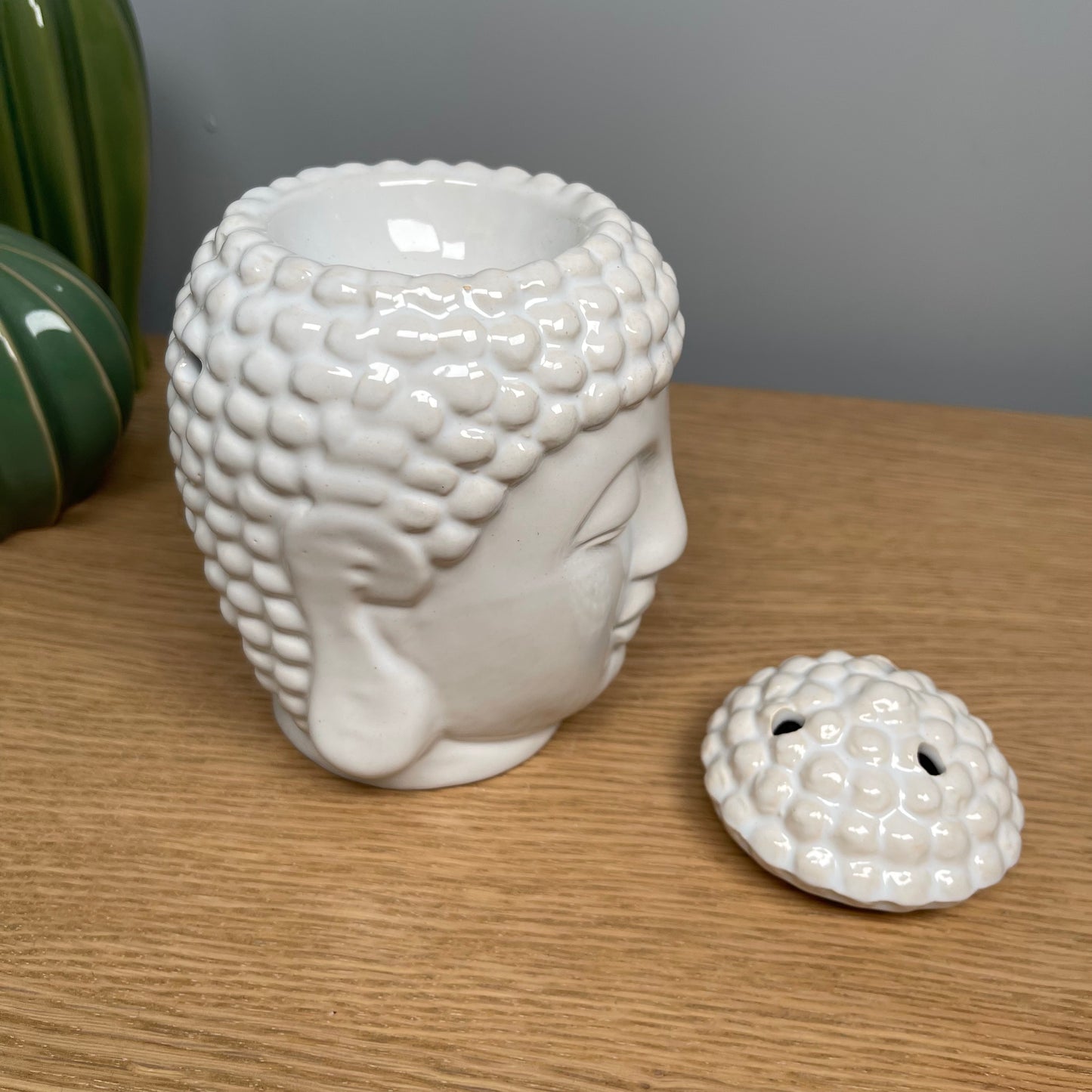 White Buddha Oil Burner