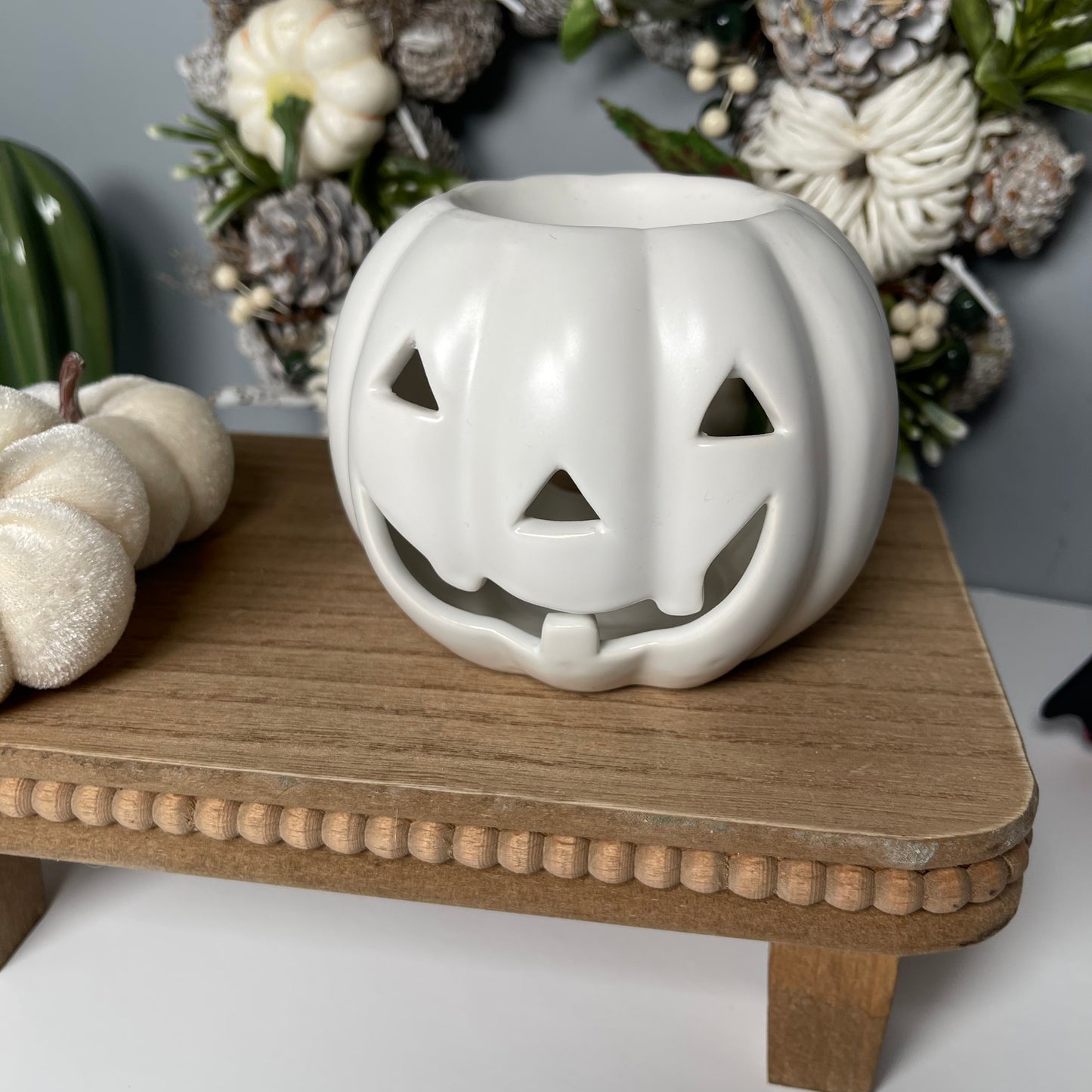 White Pumpkin Oil Burner