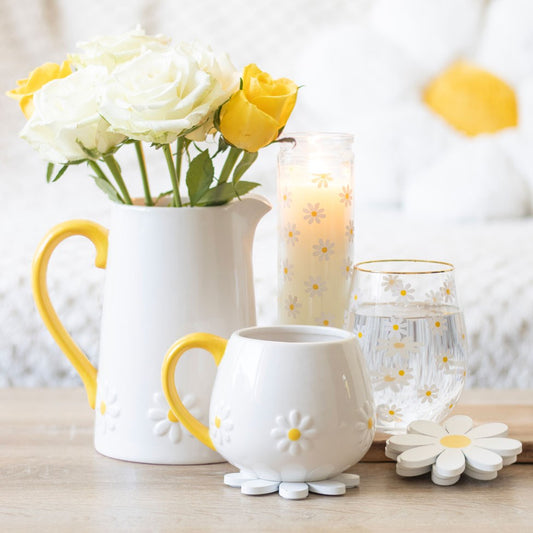 Daisy Flower Jug Vase