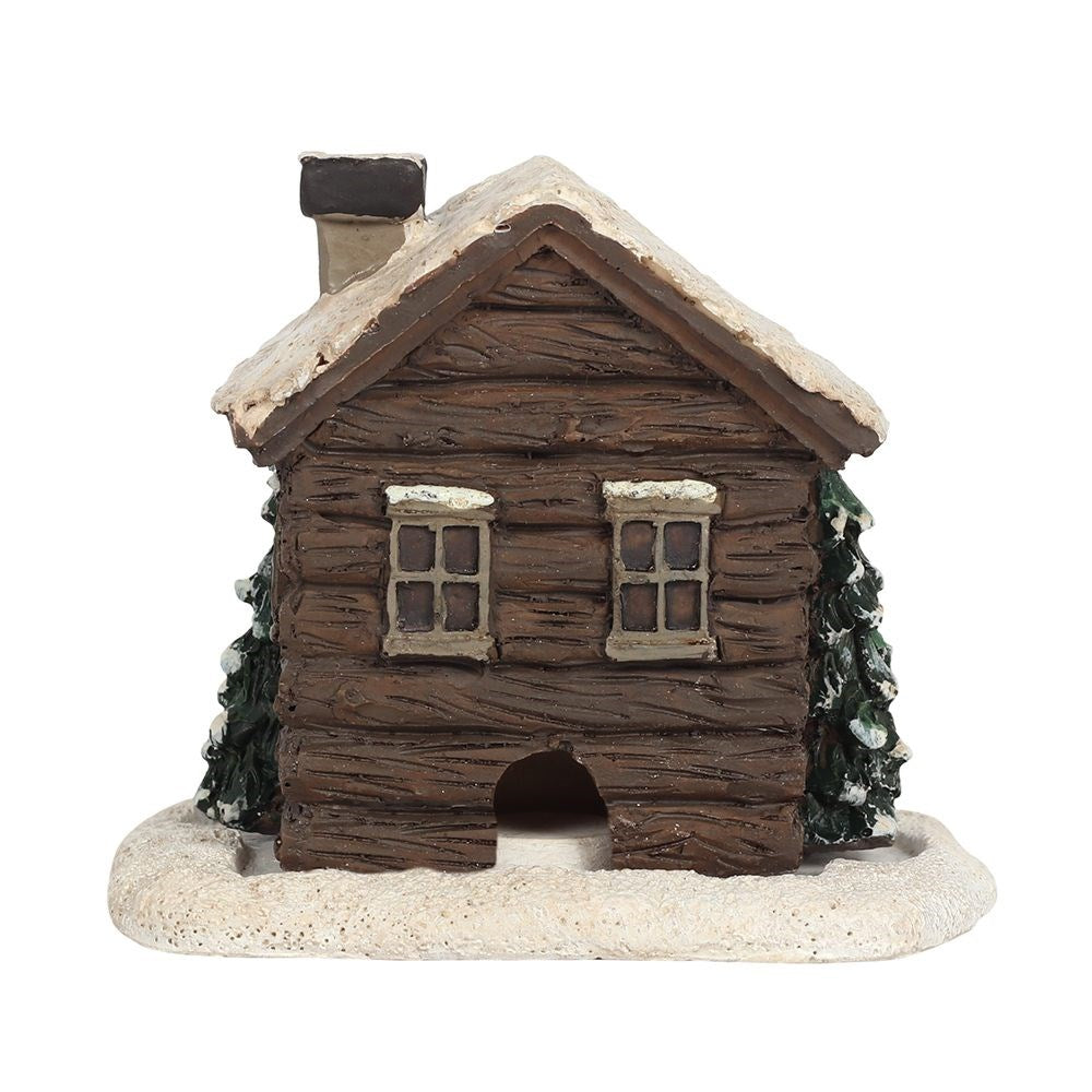 Log Cabin Cone Incense Burner