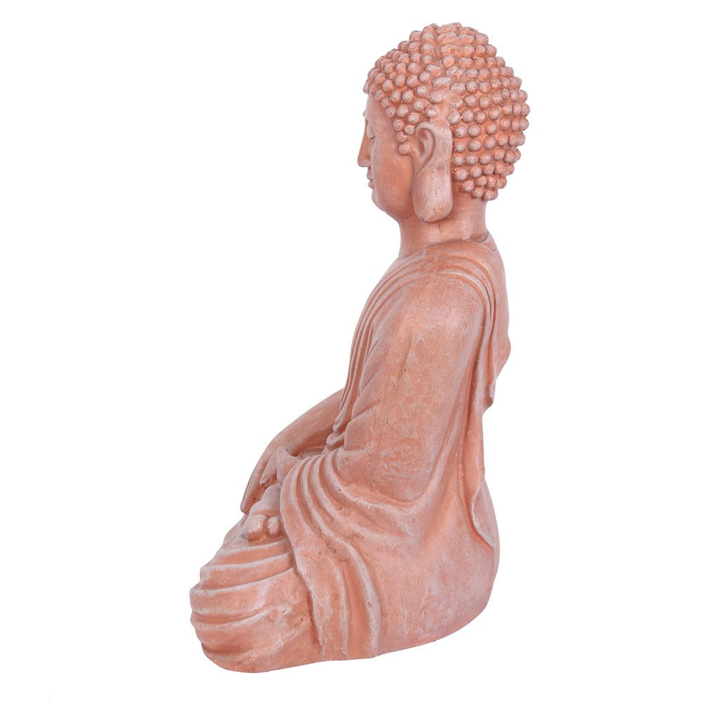 Large Terracotta Buddha - Indoor or Garden Ornament