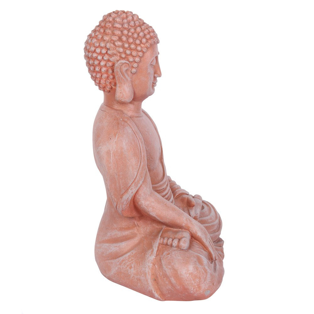 Large Terracotta Buddha - Indoor or Garden Ornament