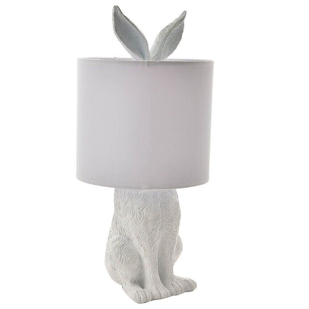 White Hare Table Lamp - 43cm