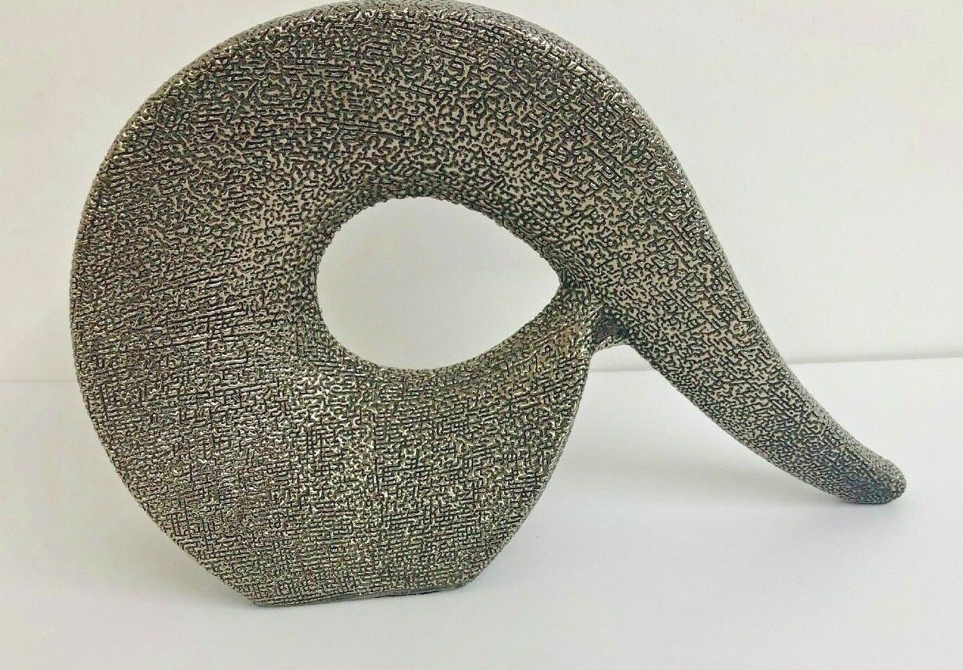 Gunmetal Textured Ornamnet