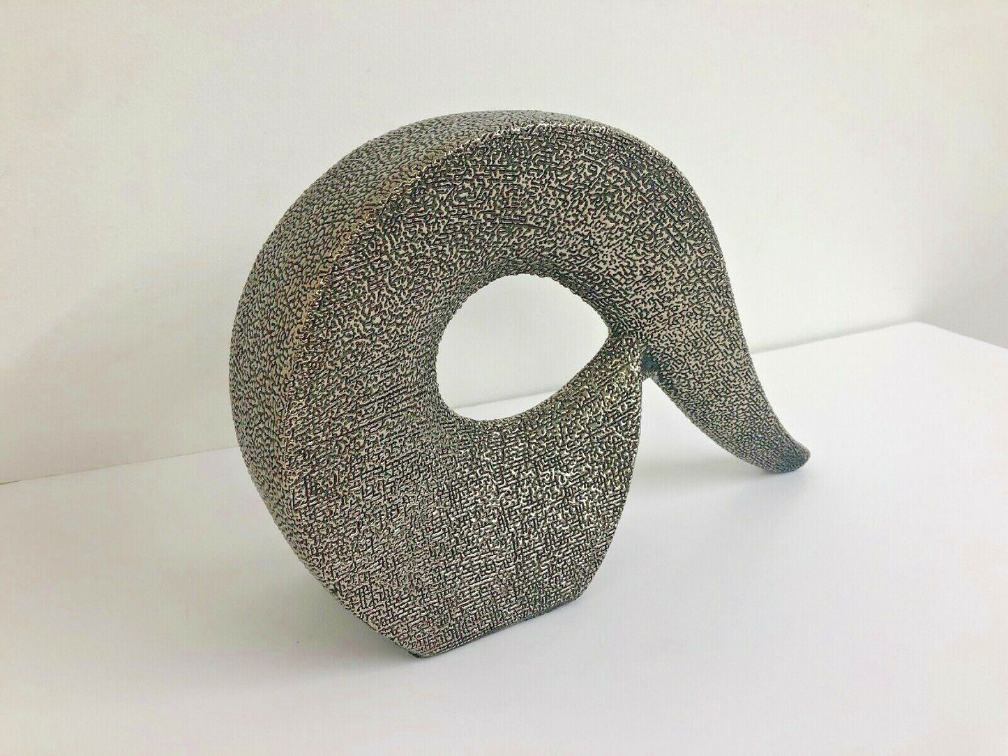 Gunmetal Textured Ornamnet