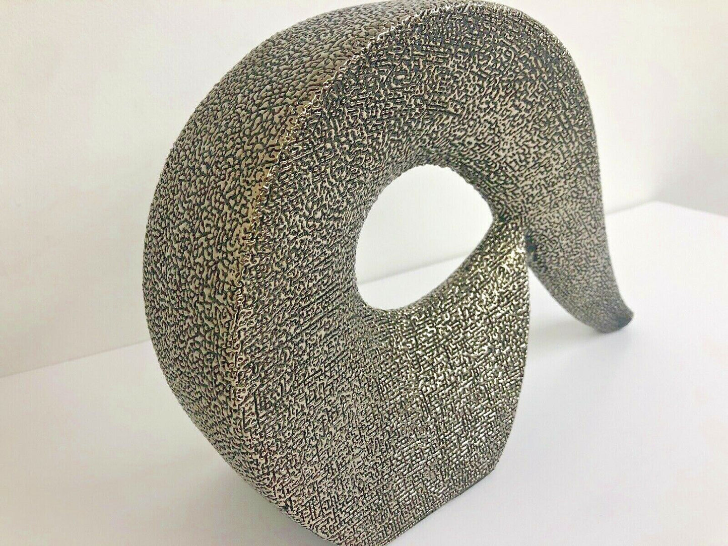 Gunmetal Textured Ornamnet