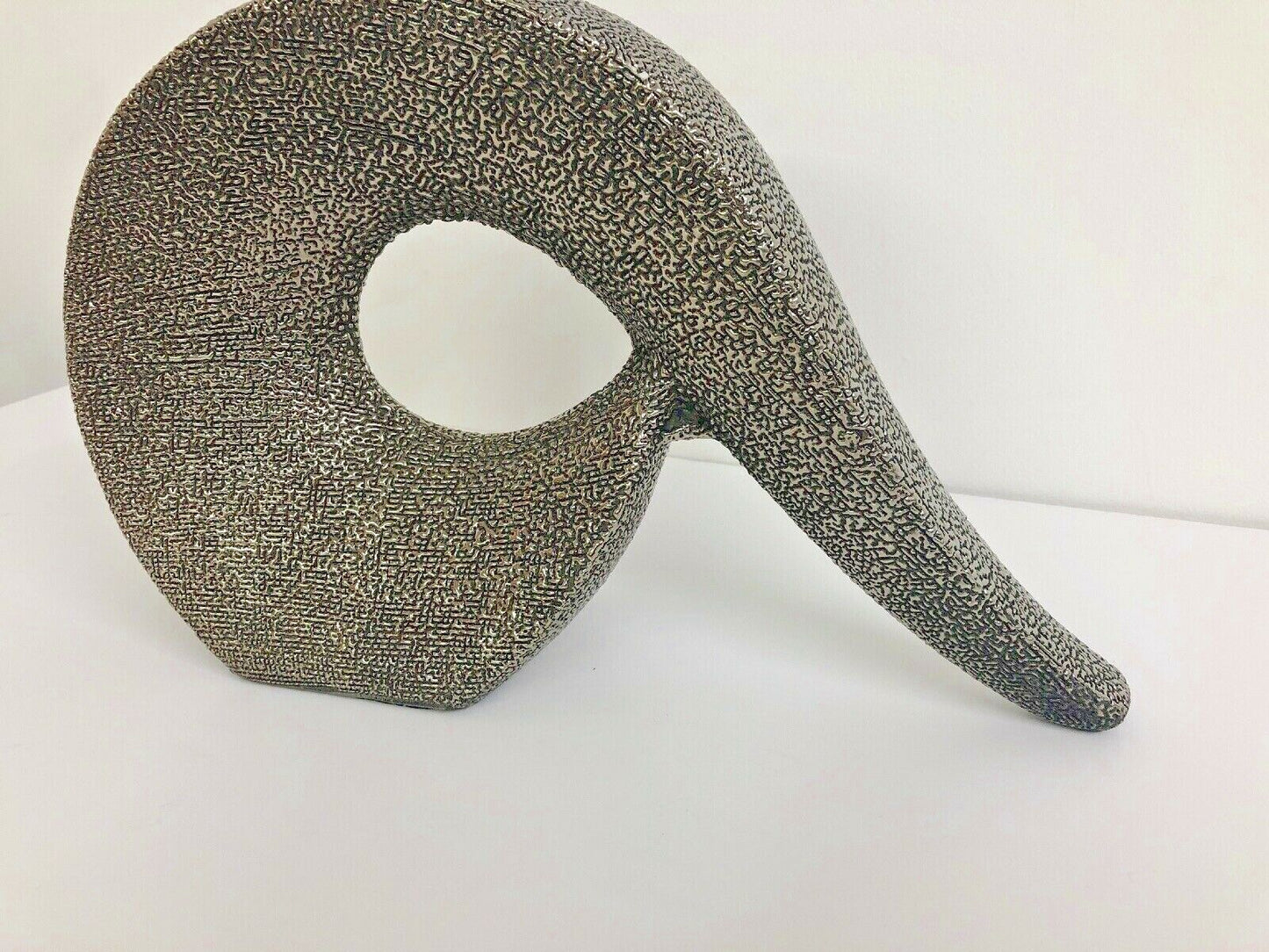 Gunmetal Textured Ornamnet