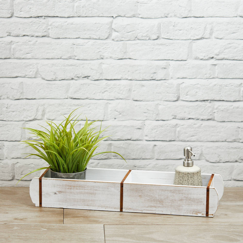 White Wash Brick Mould - Double