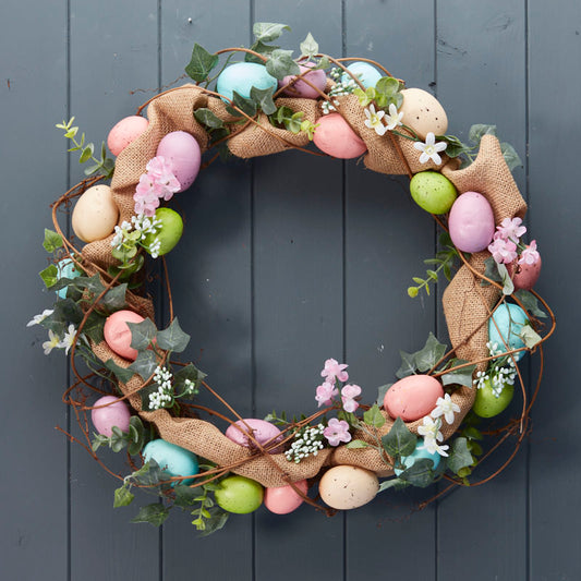 Easter Egg Wreath 40cm